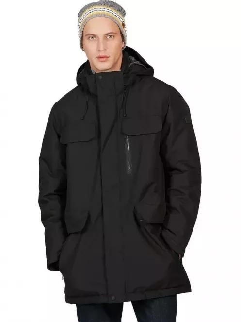 Aigle Downtown Tech-t férfi utcai kabát fekete színben 2